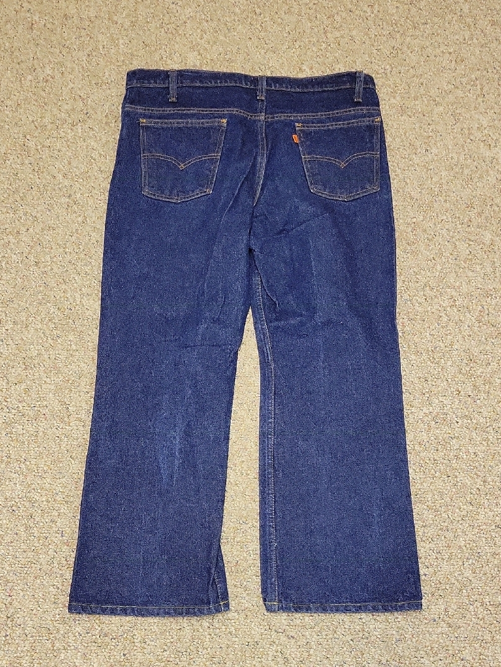 Levi's Orange Tag Vintage 517 Blue Jeans. Men's Sz 36 X 30 Made In USA  Cotton